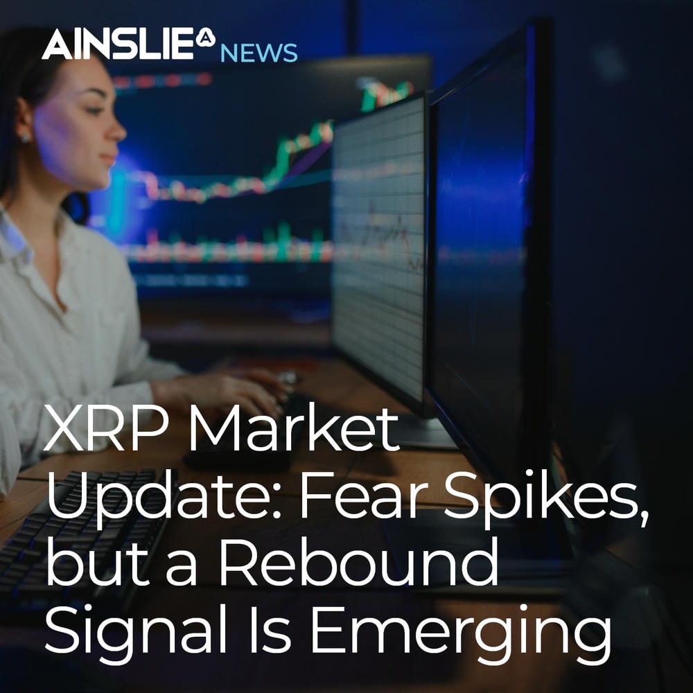 XRP Market Update: Fear Spikes, but a Rebound Signal Is Emerging – Ainslie  Crypto