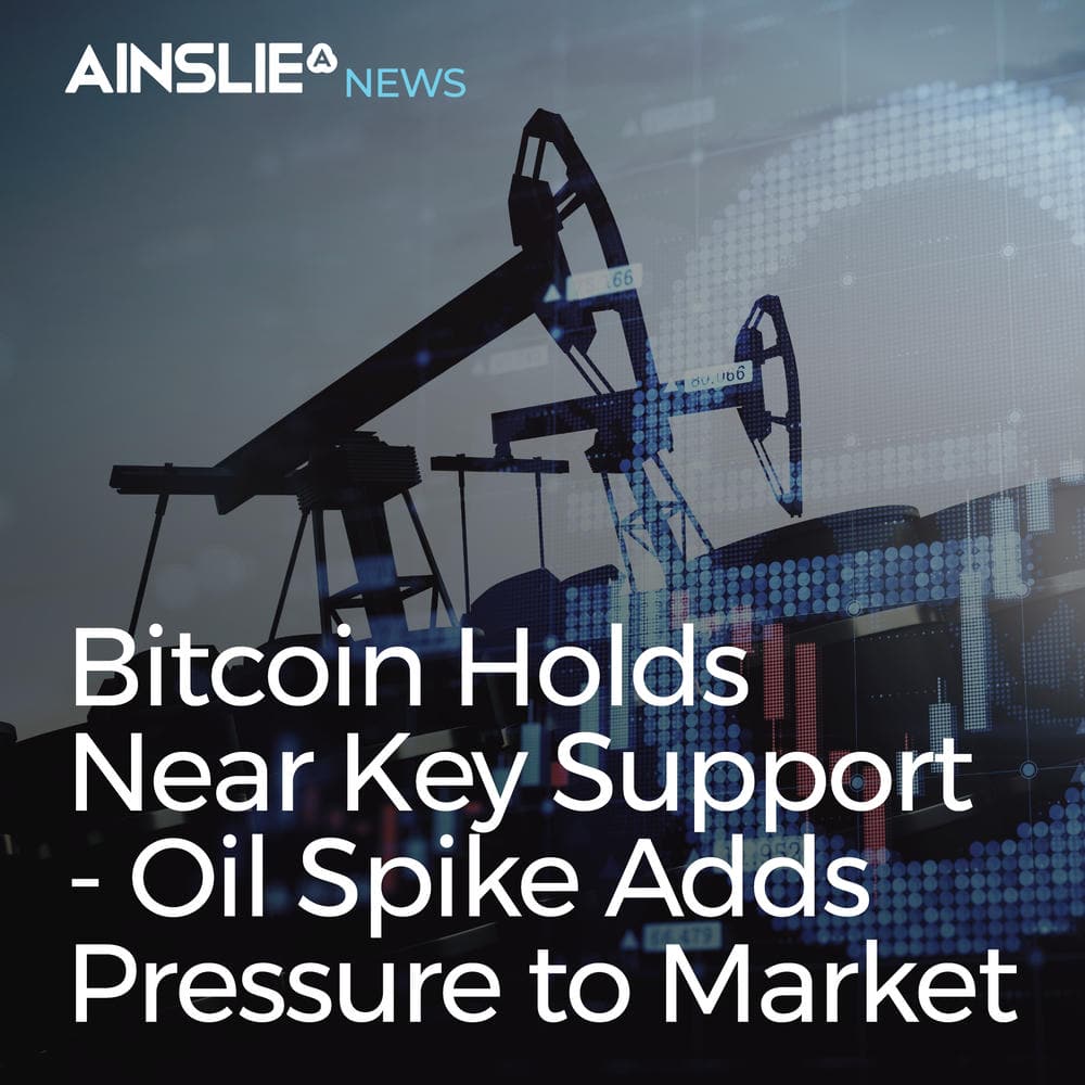 Bitcoin Holds Near Key Support as Oil Spike Adds Pressure to Market ...
